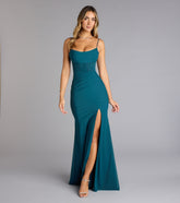 The Marabella Mesh Corset Mermaid Formal Dress is your new go-to Windsor dress—effortless, versatile, and made to update your fall style in seconds.