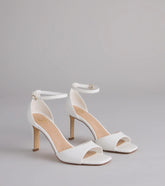 Style made simple with the Always A Chic Strut Stiletto Heels in white, trendy women’s shoes that take your outfit from basic to bold in one step.