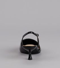 Style made simple with the Keep It Chic Kitten Heel Pumps, trendy women’s shoes that take your outfit from basic to bold in one step.