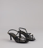 Style made simple with the RSVP Ready Slingback Kitten Heels, trendy women’s shoes that take your outfit from basic to bold in one step.