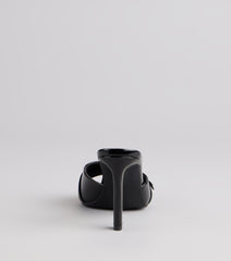 Style made simple with the City Lights Buckle Heel Mules, trendy women’s shoes that take your outfit from basic to bold in one step.