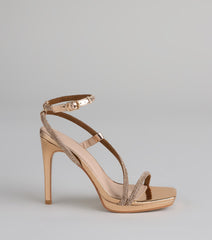 Style made simple with the After Party Approved Rhinestone Stiletto Heels, trendy women’s shoes that take your outfit from basic to bold in one step.