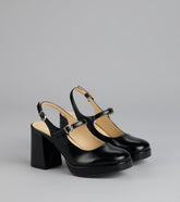 Style made simple with the Retro Revival Faux Leather Mary Janes, trendy women’s shoes that take your outfit from basic to bold in one step.