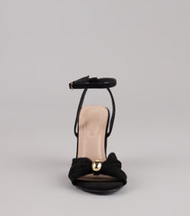 Style made simple with the Chic Streak Faux Suede Block Heels, trendy women’s shoes that take your outfit from basic to bold in one step.