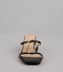 Style made simple with the Sassy Sleek Square Toe Kitten Heels, trendy women’s shoes that take your outfit from basic to bold in one step.