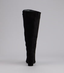 This piece brings trend-right energy to the Fall For Me Wide Calf Knee-High Boots, perfect for fall outfits that stand out.