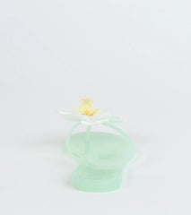 Elevate warm-weather looks with On Vacay Flower Strap Jelly Sandals in mint green, a pair of trendy sandals bringing chic, modern flair to every step.