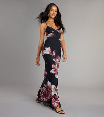 The Flirty Twist Floral Lace-Up Maxi Dress is your new go-to Windsor dress—effortless, versatile, and made to update your fall style in seconds.