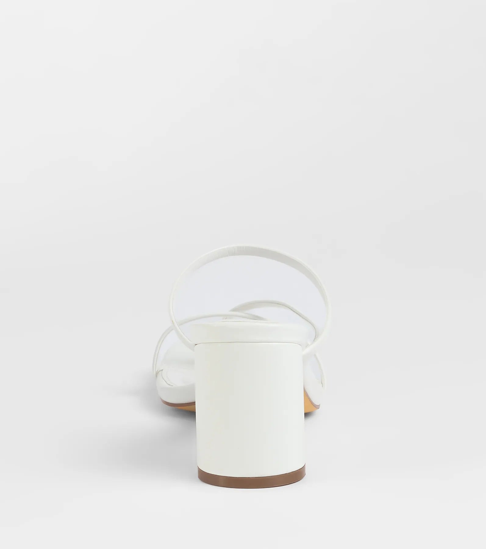 The So Much Personality Strappy Block Heels in white brings sleek style to any graduation outfit, from cap and gown to after-party.