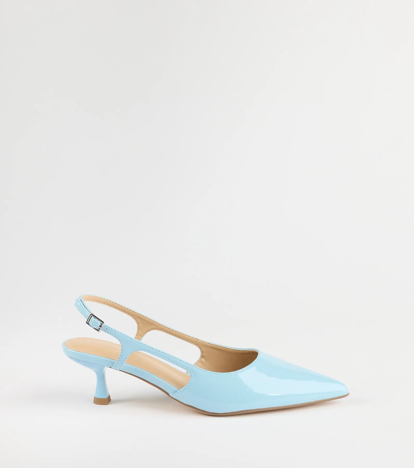 Turn heads in the Keep It Chic Kitten Heel Pumps, blue heels showcasing a fresh trend or stylish detail made to elevate your full Windsor fit.