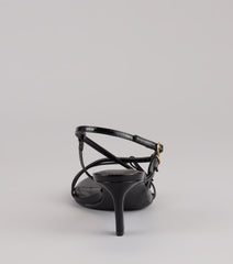 Style made simple with the RSVP Ready Slingback Kitten Heels, trendy women’s shoes that take your outfit from basic to bold in one step.