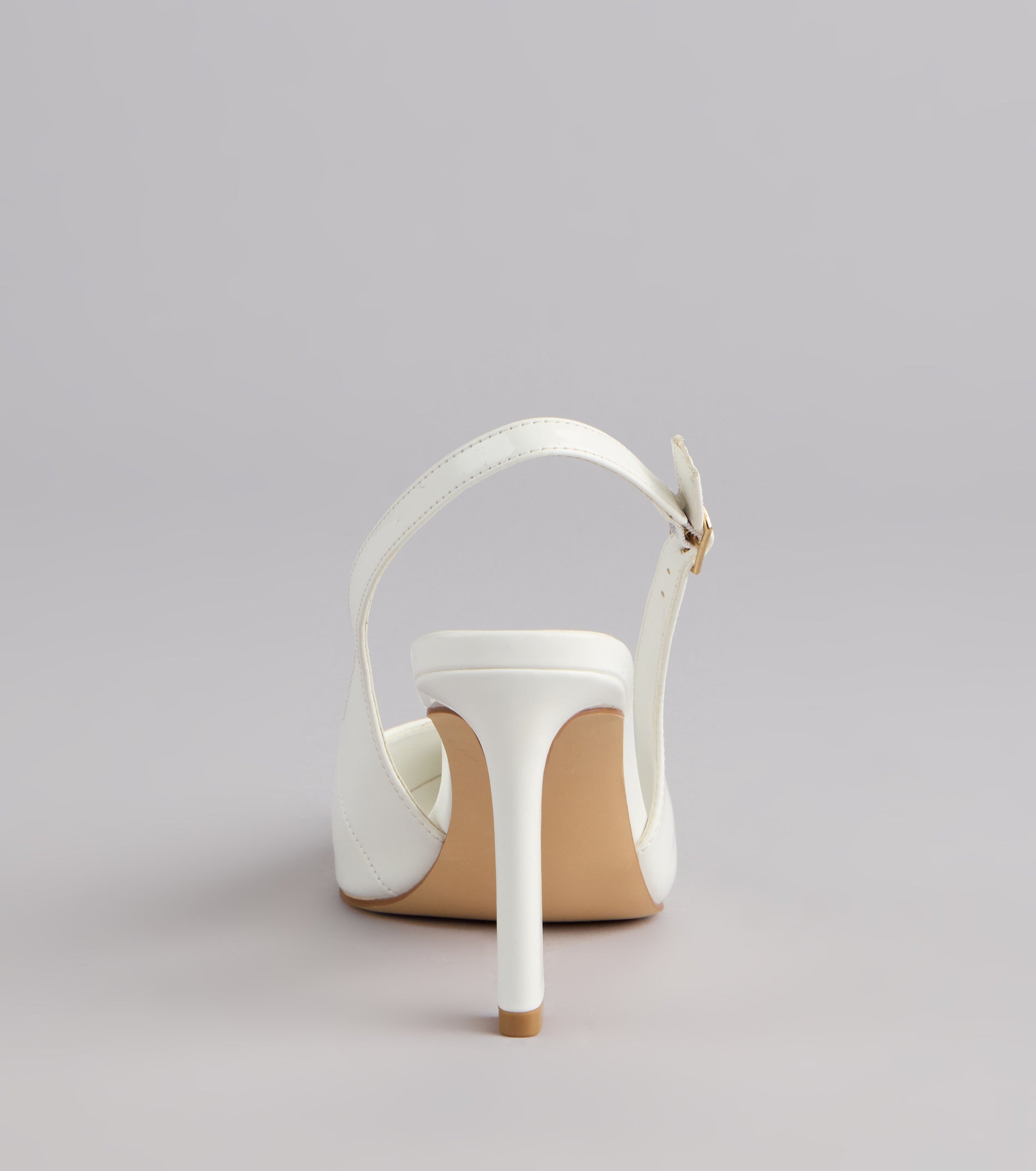 Style made simple with the Polished And Powerful Slingback Stiletto Heels, trendy women’s shoes that take your outfit from basic to bold in one step.