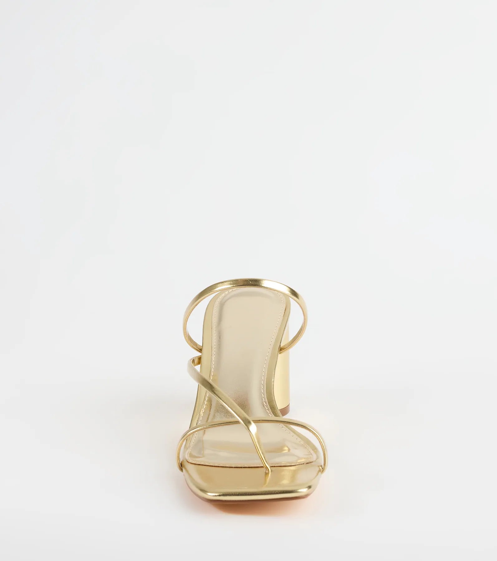 Style made simple with the So Much Personality Strappy Block Heels in gold, trendy women’s shoes that take your outfit from basic to bold in one step.