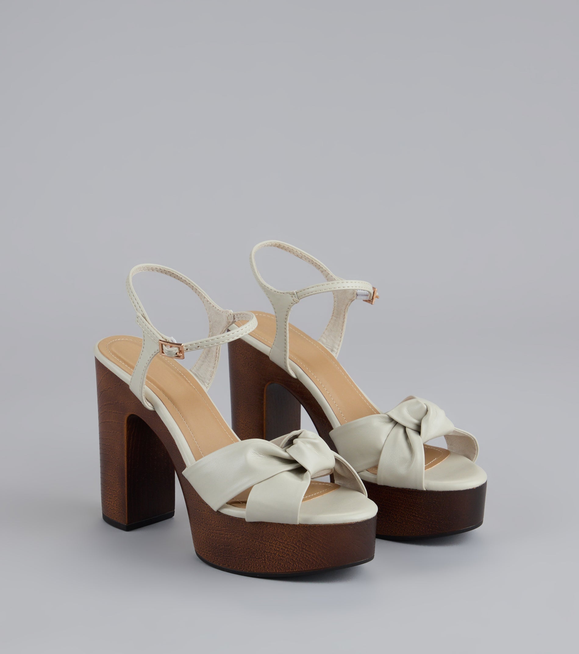 Style made simple with the Rise Above Platform Block Heels, trendy women’s shoes that take your outfit from basic to bold in one step.