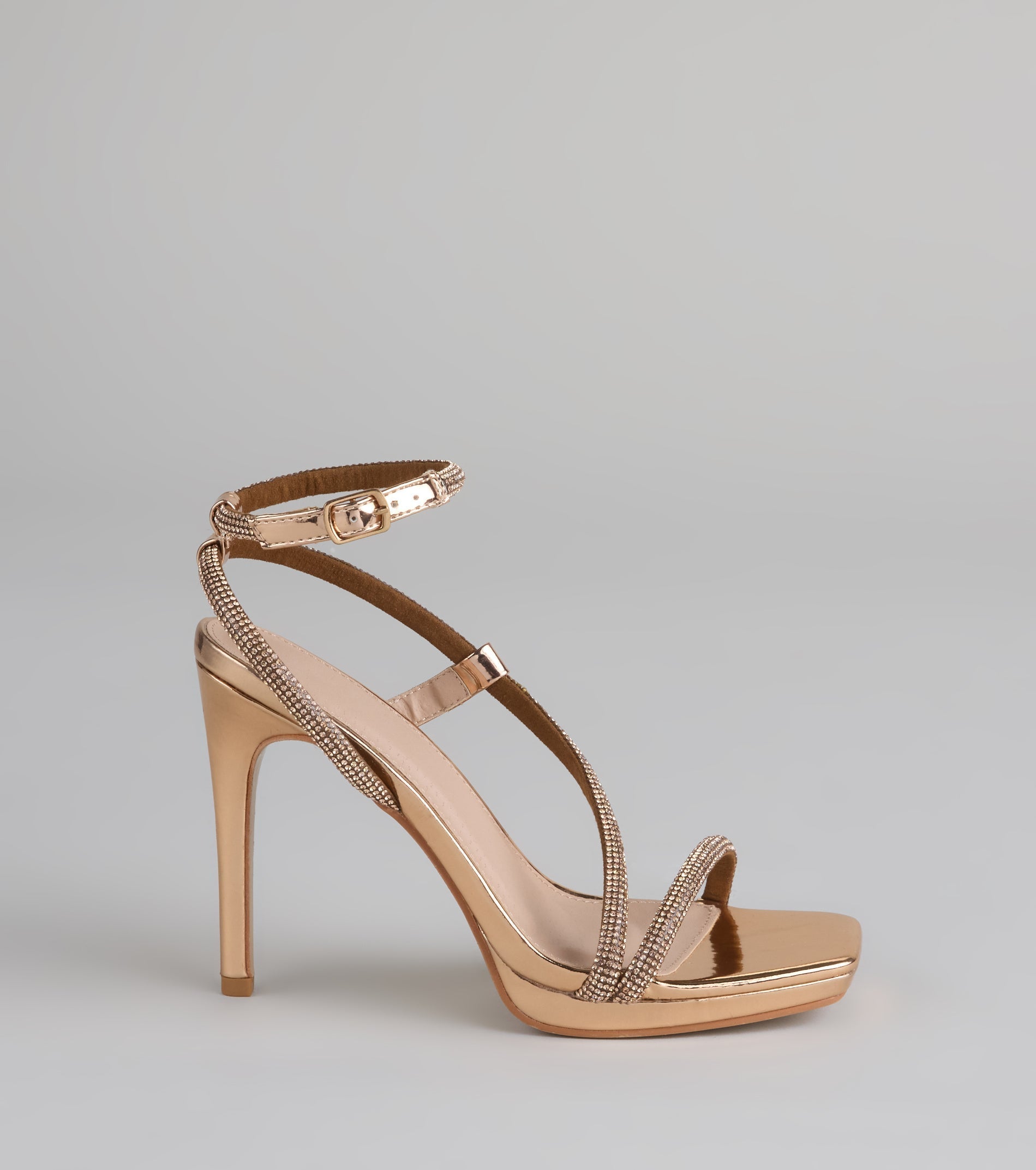 Style made simple with the After Party Approved Rhinestone Stiletto Heels, trendy women’s shoes that take your outfit from basic to bold in one step.