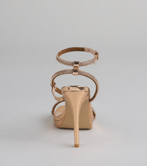 Style made simple with the After Party Approved Rhinestone Stiletto Heels, trendy women’s shoes that take your outfit from basic to bold in one step.