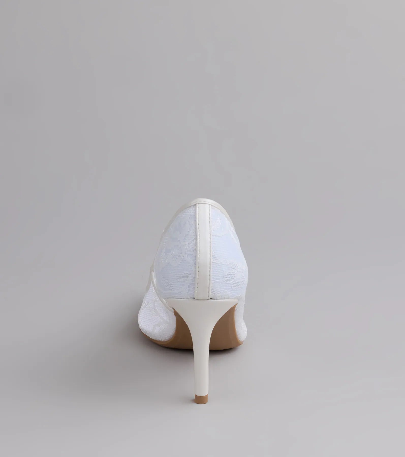 Style made simple with the Romance Always Lace Stiletto Pumps in white, trendy women’s shoes that take your outfit from basic to bold in one step.