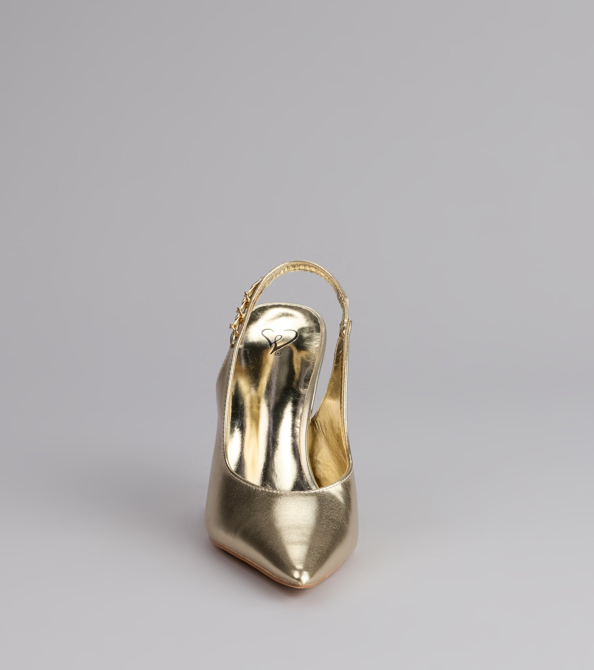 Style made simple with the After Hours Patent Slingback Heels, trendy women’s shoes that take your outfit from basic to bold in one step.