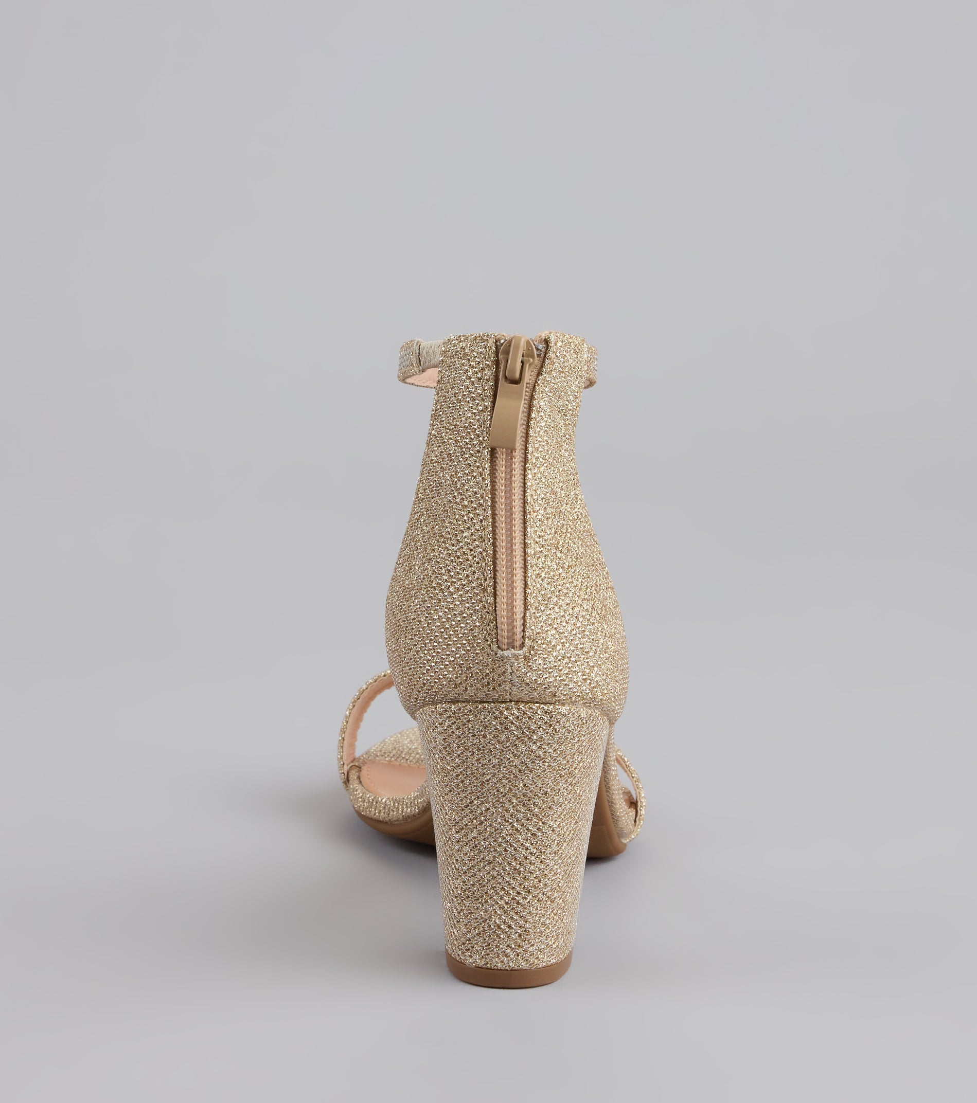 Style made simple with the Cue The Compliments Glitter Block Heels, trendy women’s shoes that take your outfit from basic to bold in one step.