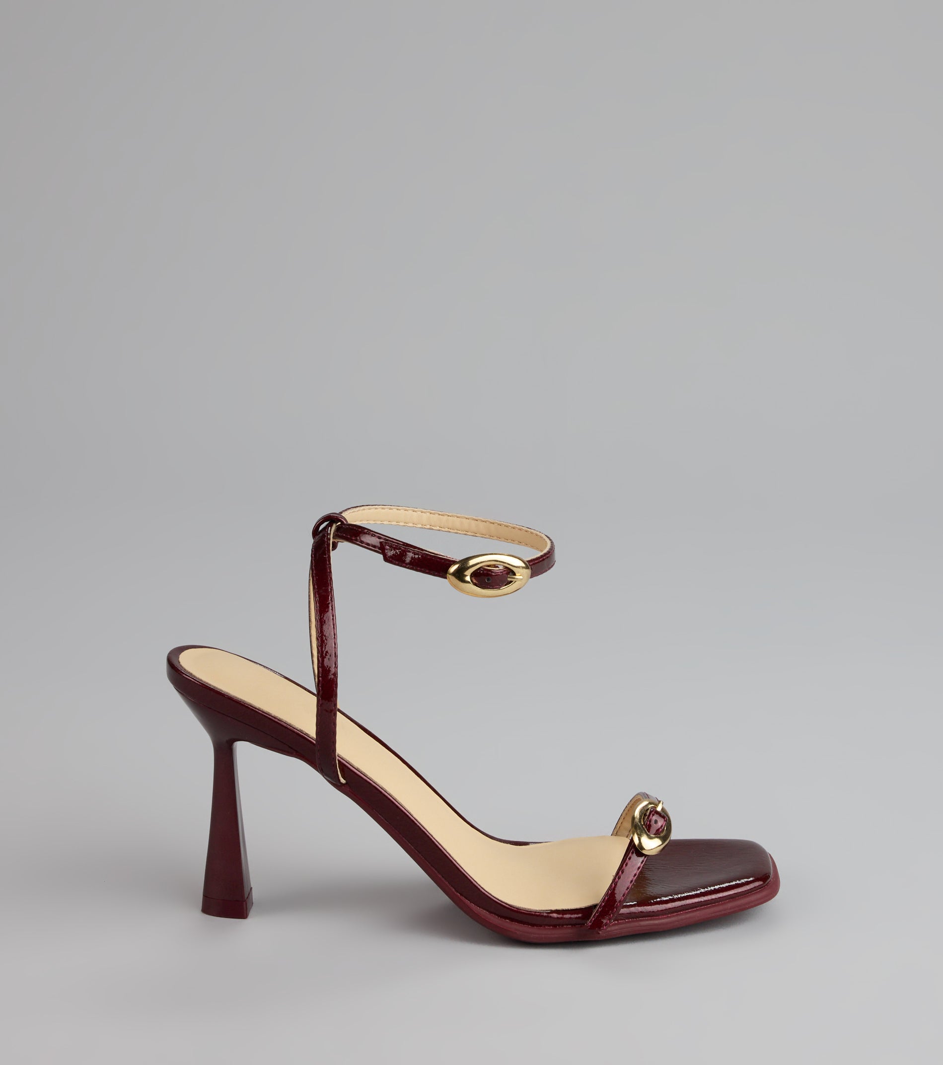 Style made simple with the Power Play Patent Stiletto Heels, trendy women’s shoes that take your outfit from basic to bold in one step.