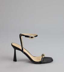 Style made simple with the Power Play Patent Stiletto Heels, trendy women’s shoes that take your outfit from basic to bold in one step.