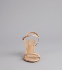 Style made simple with the Sleek And Simple Patent Kitten Heels, trendy women’s shoes that take your outfit from basic to bold in one step.