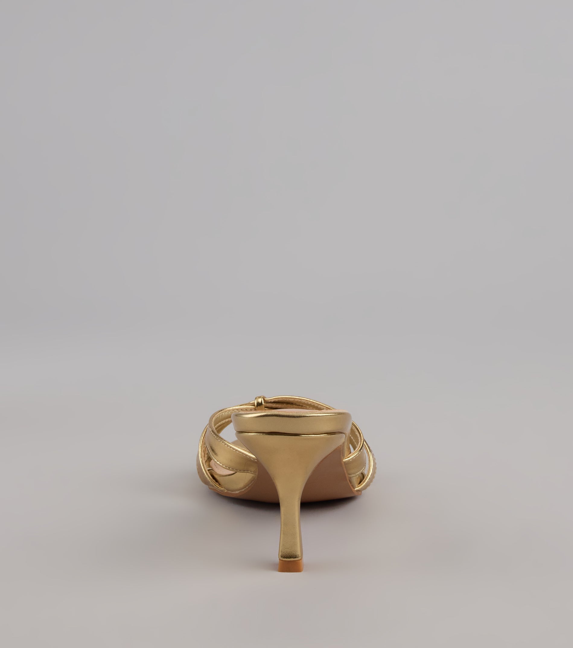 Style made simple with the Shine Bright Metallic Thong Kitten Heels, trendy women’s shoes that take your outfit from basic to bold in one step.