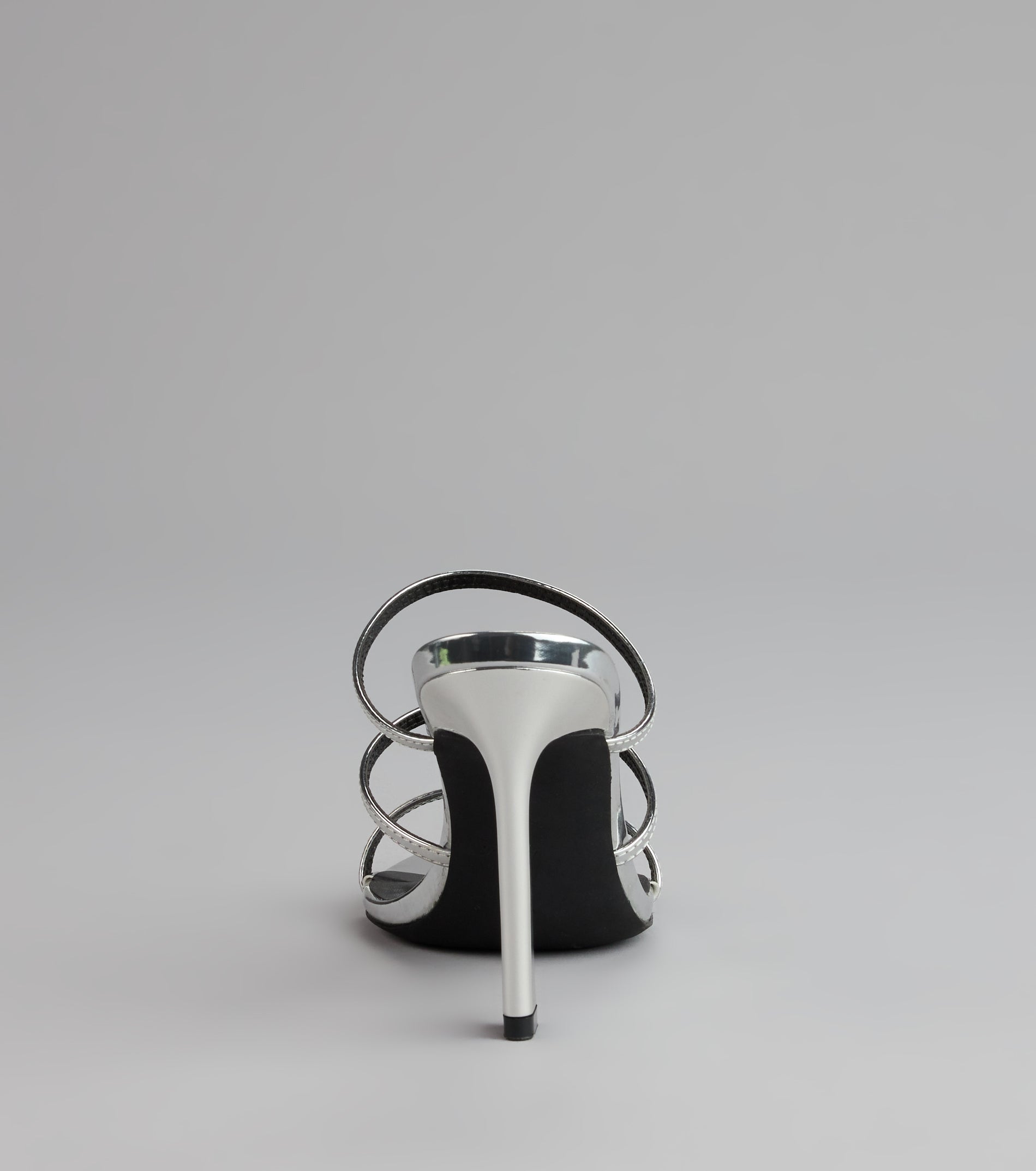 Style made simple with the Glow Up Metallic Strappy Stiletto Heels, trendy women’s shoes that take your outfit from basic to bold in one step.