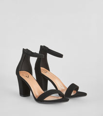 Style made simple with the Smooth And Sleek Block Heels, trendy women’s shoes that take your outfit from basic to bold in one step.