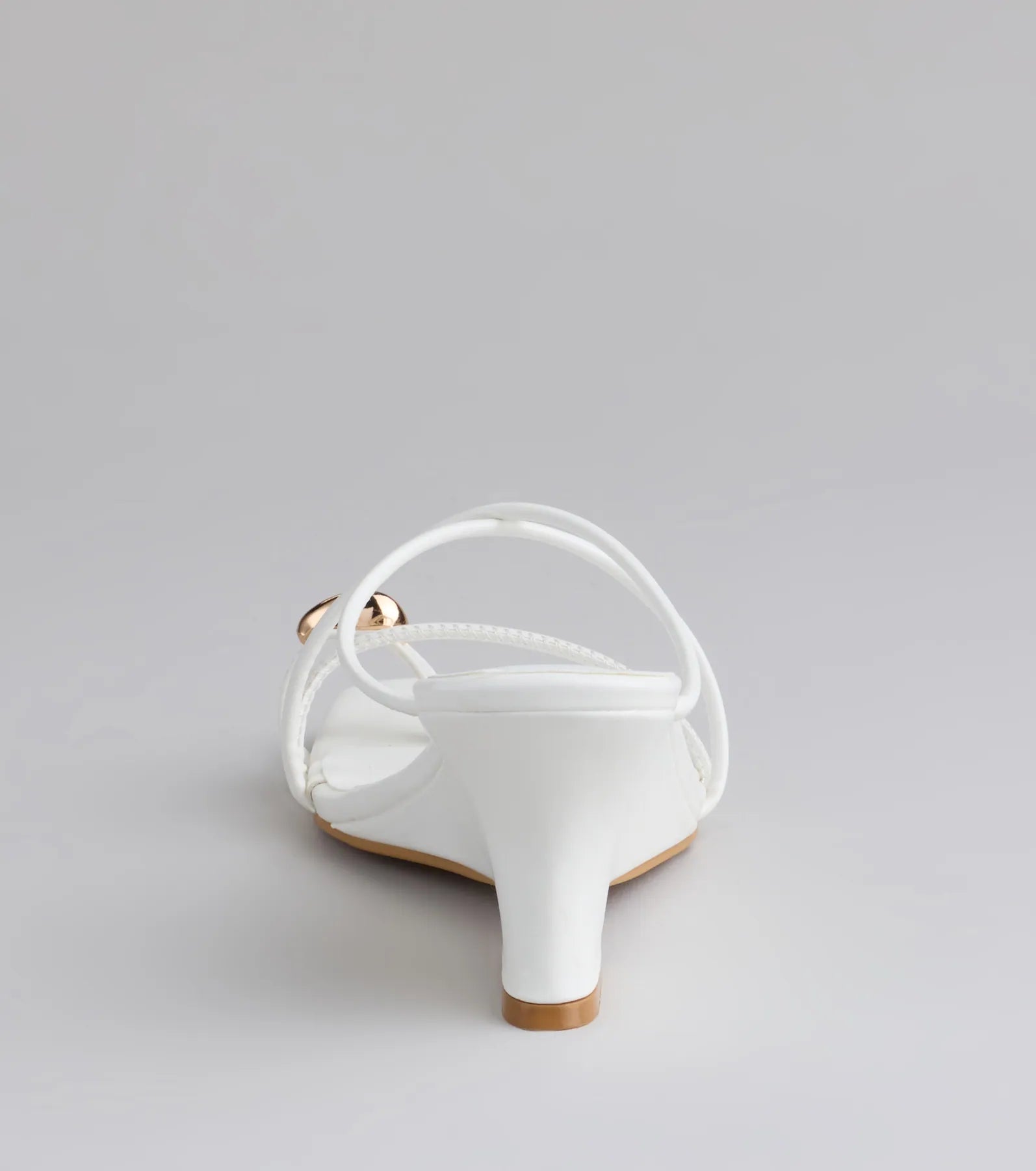 Elevate warm-weather looks with Refined And Classy Toe Ring Strappy Wedges in white, a pair of trendy sandals bringing chic, modern flair to every step.