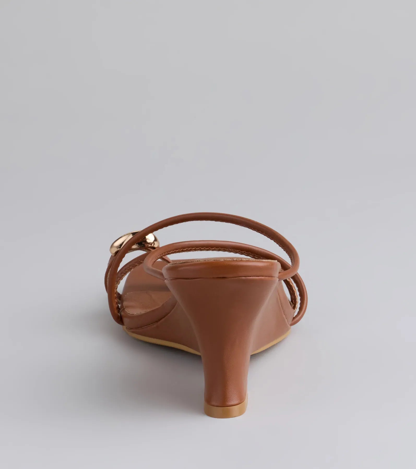 Elevate warm-weather looks with Refined And Classy Toe Ring Strappy Wedges in tan, a pair of trendy sandals bringing chic, modern flair to every step.