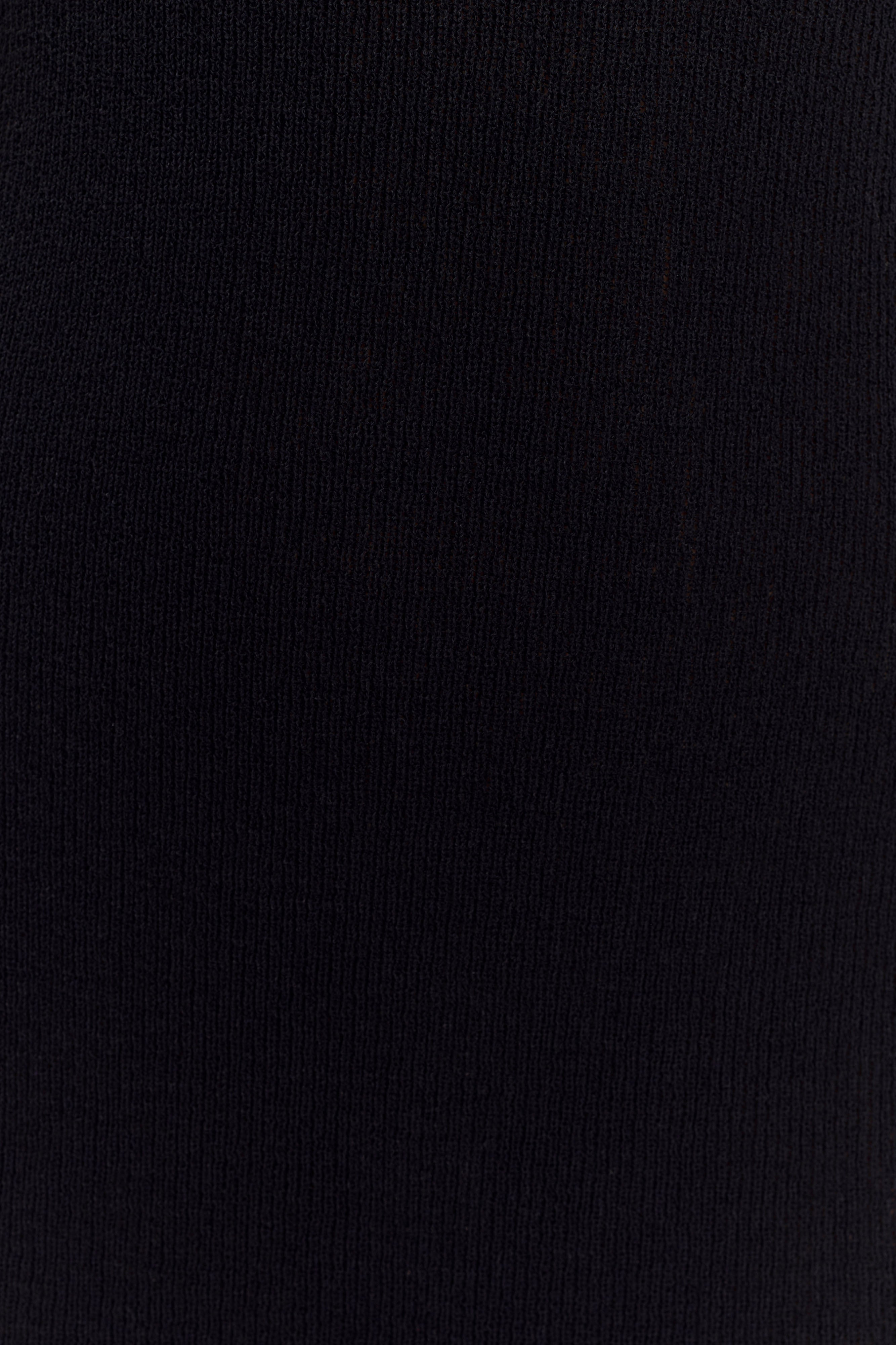 Melodie Halter Knit Maxi Dress - Black/White