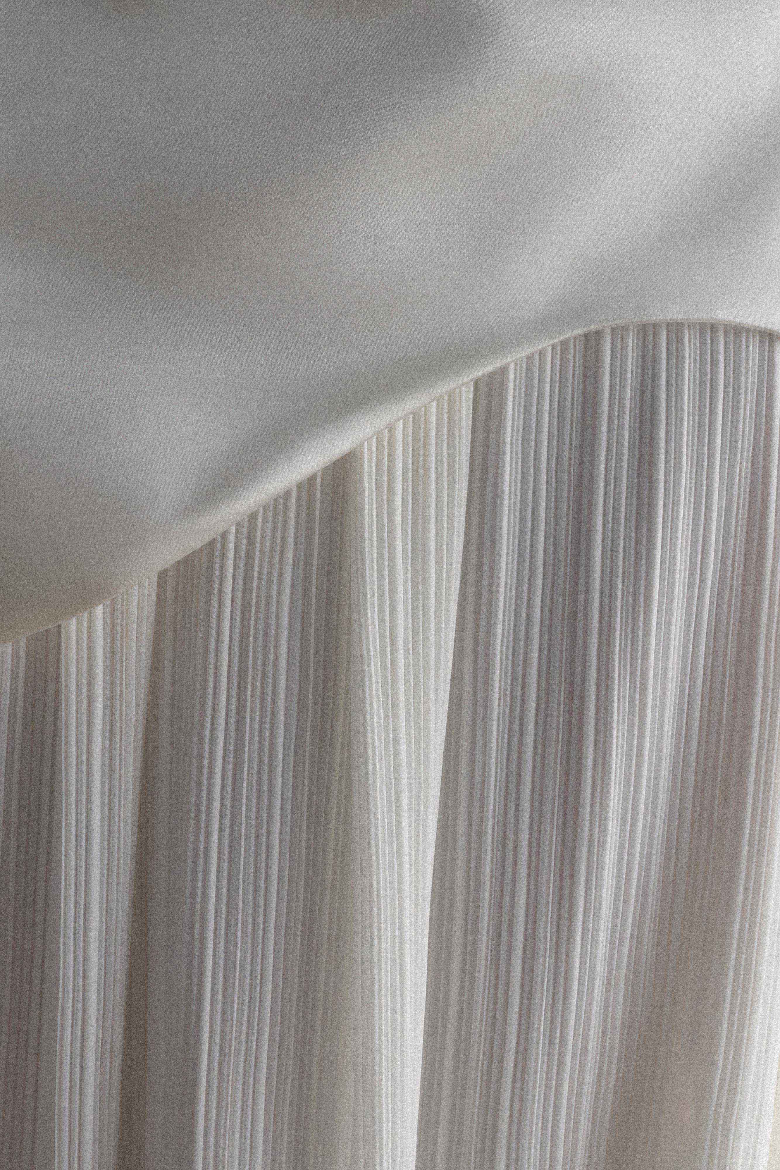 Juno Strapless Pleated Maxi Gown - White