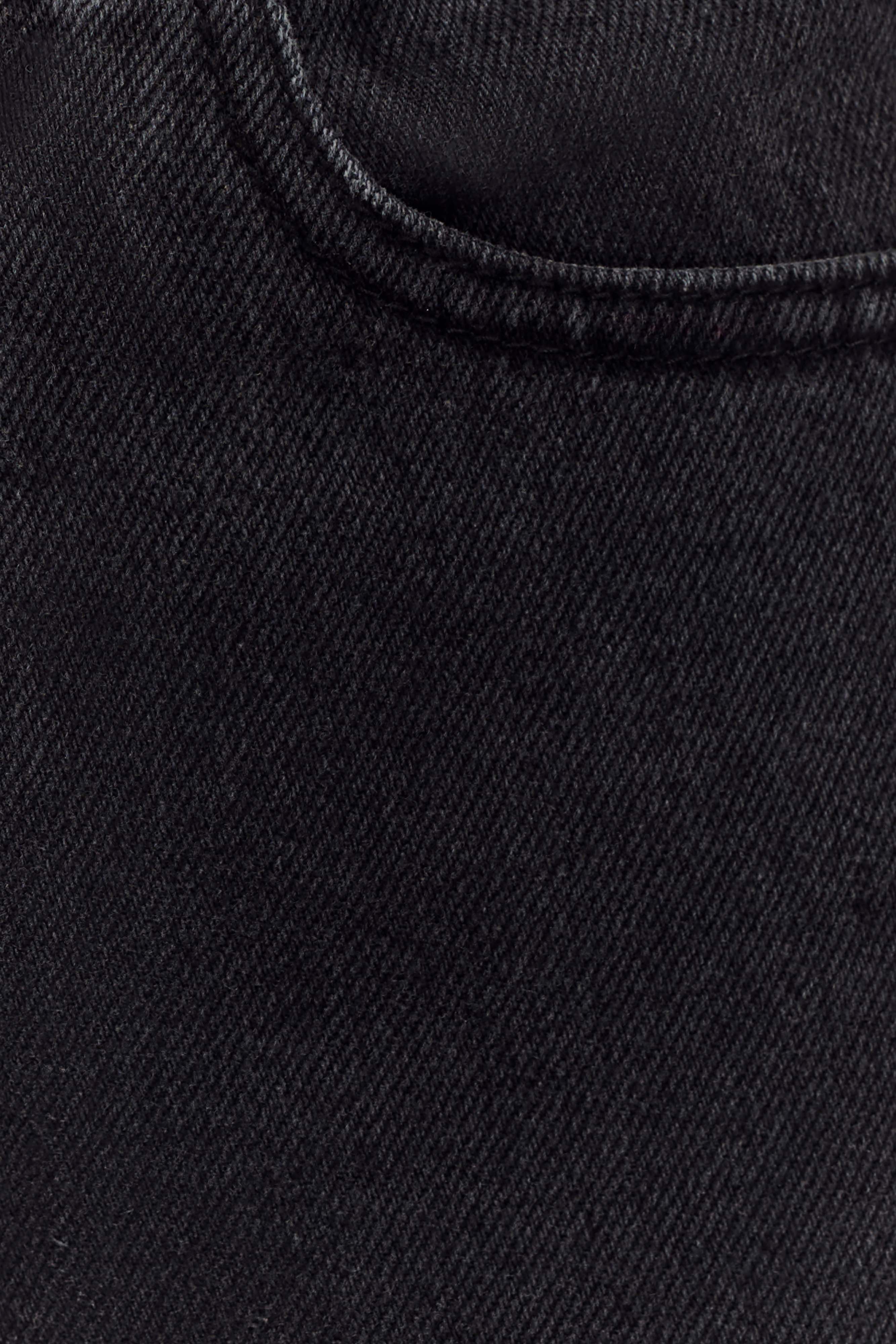 Caitlin Mid Rise Denim Flare Jeans - Washed Black