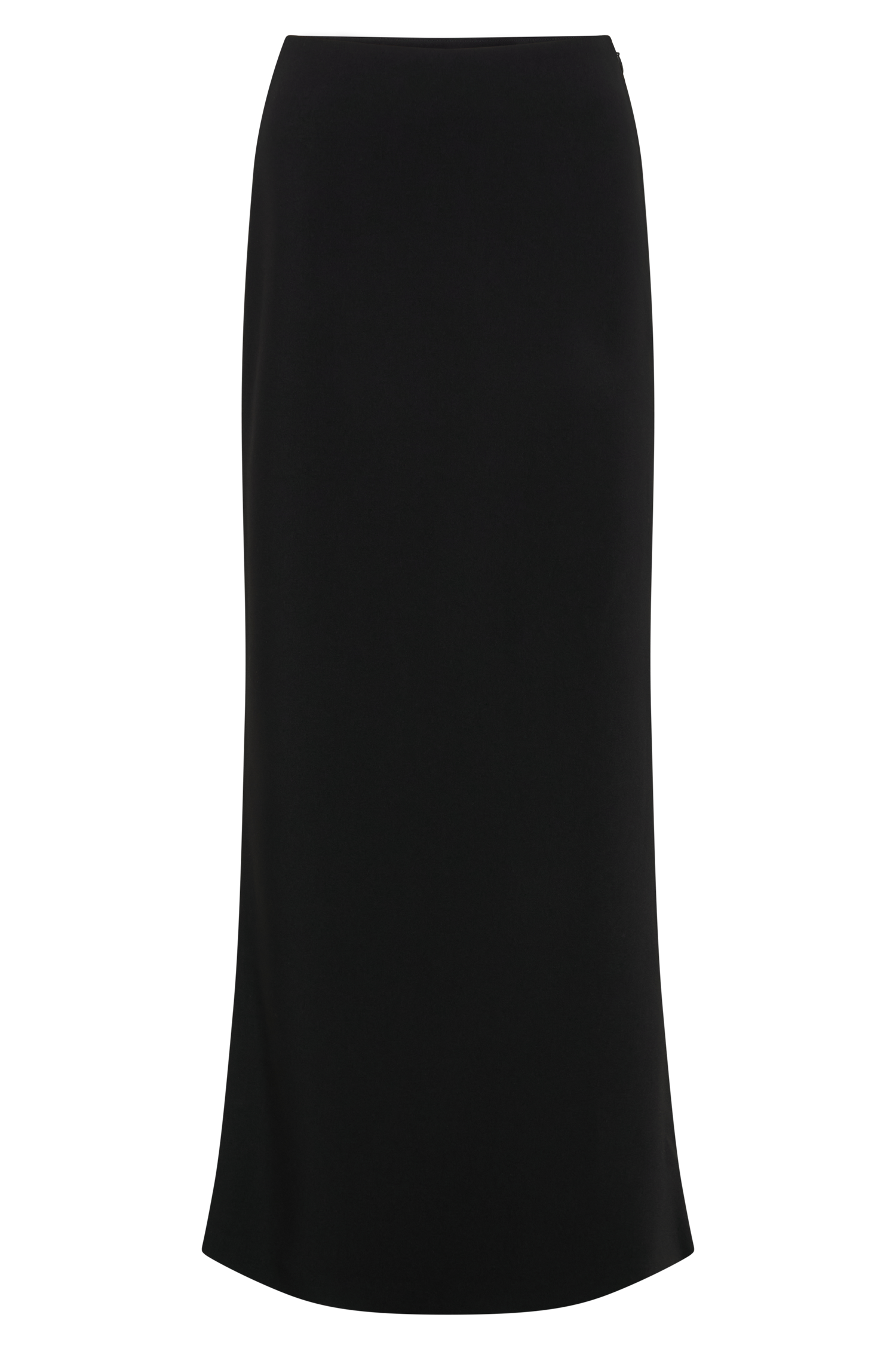 Charlene Slinky Midi Skirt - Black