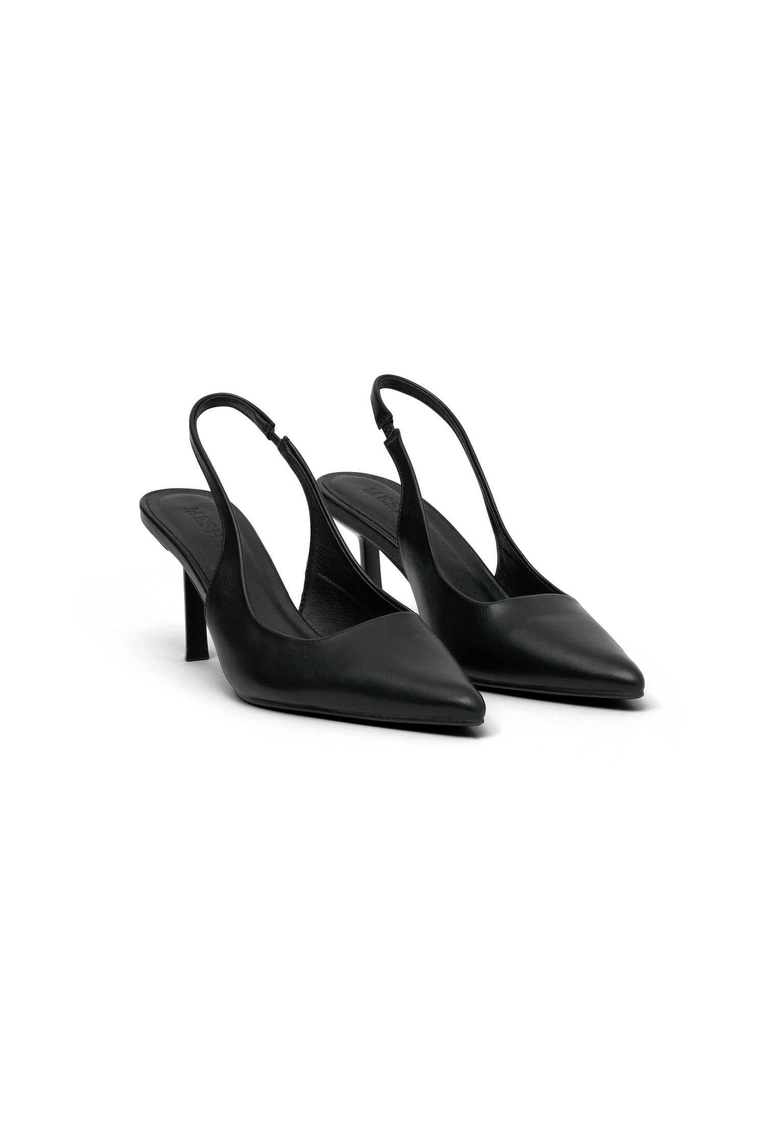 Dasha Sling Back Heels - Black