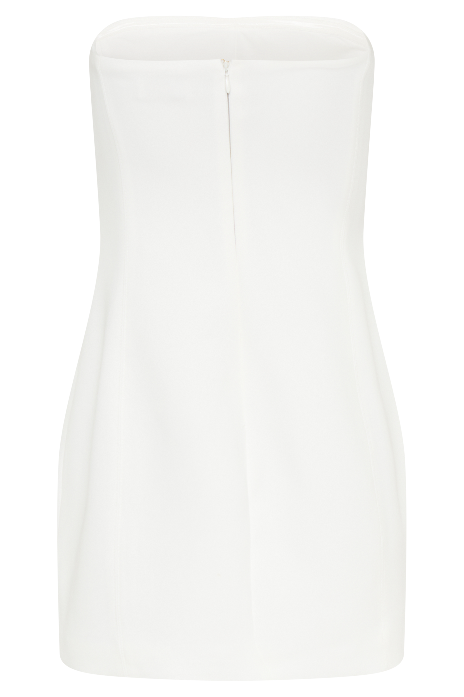 Maci Crepe Mini Dress - White