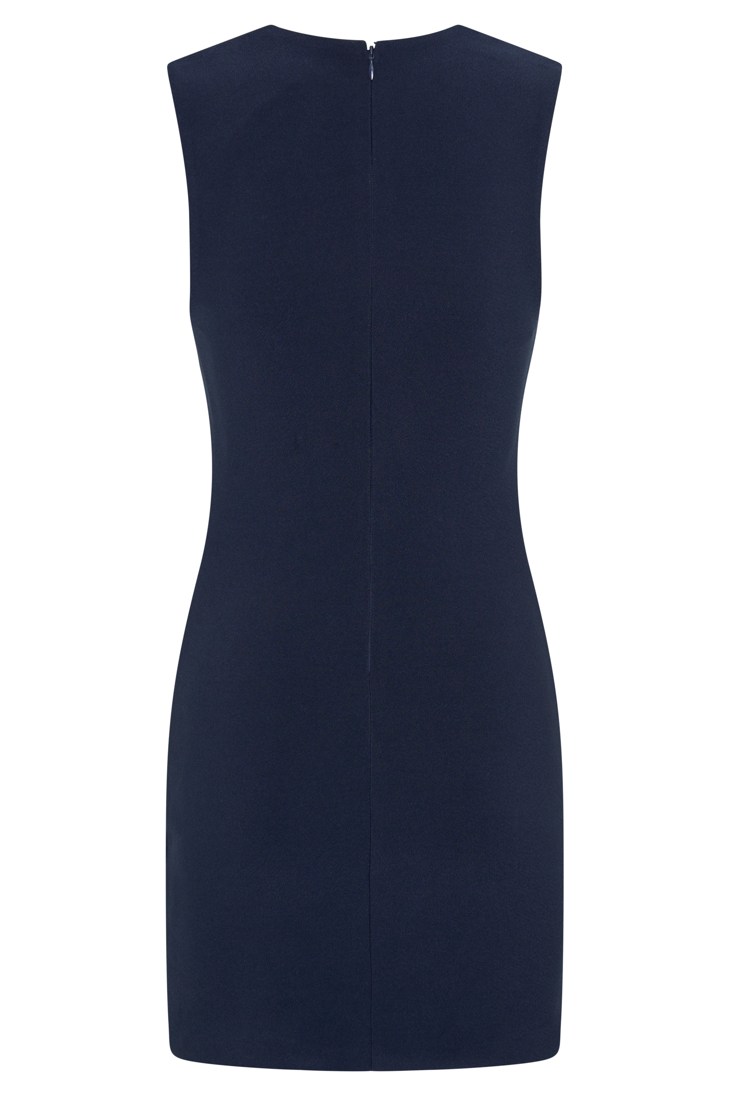 Frida Crepe Mini Dress - Dark Navy