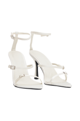 Yara Triple Strap Heel - Ivory