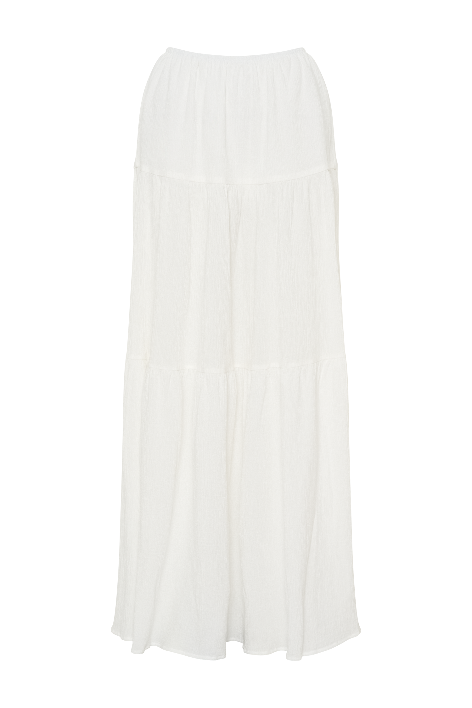 Jacinda Cotton Maxi Skirt - White