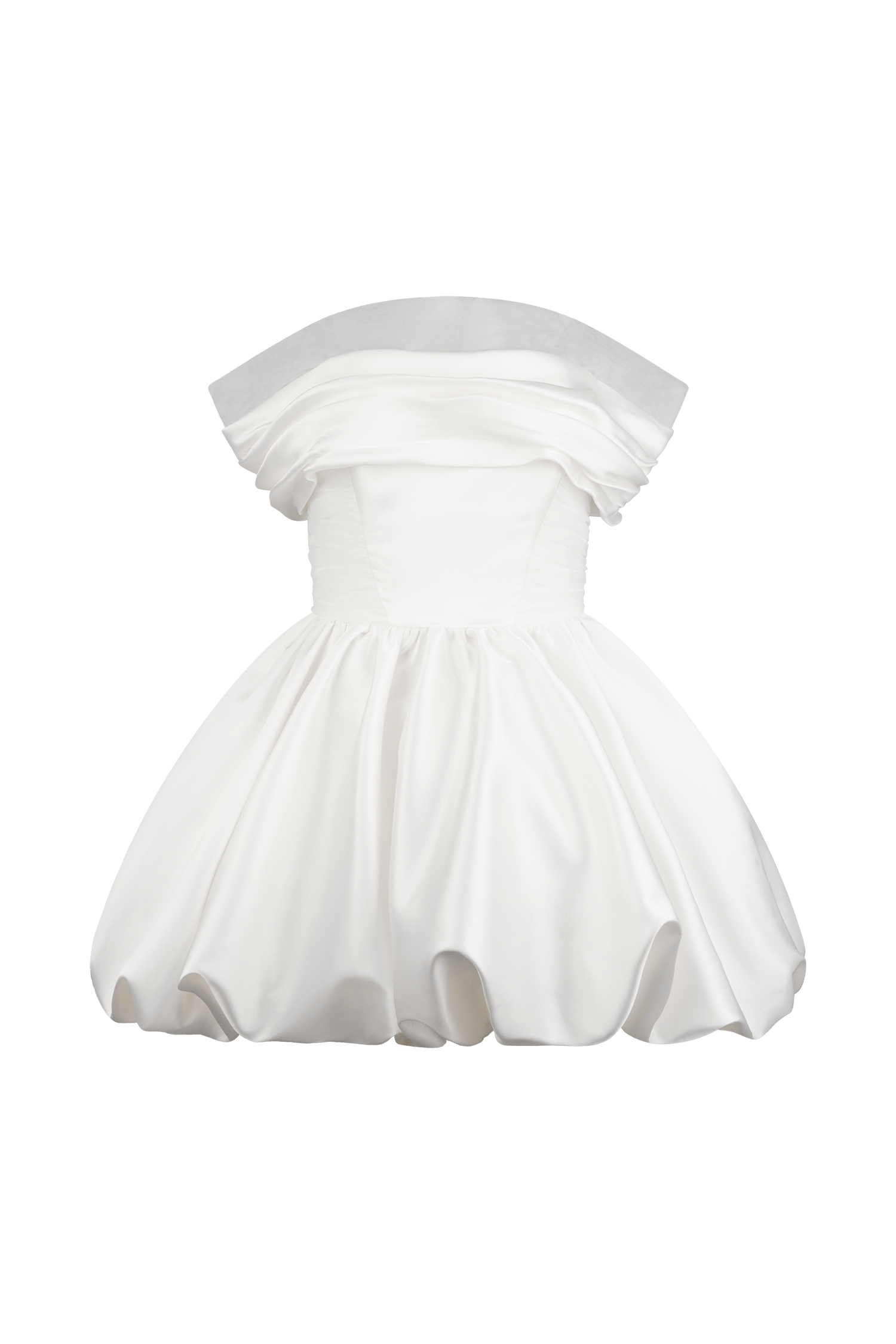 Lauretta Off Shoulder Mini Dress - White