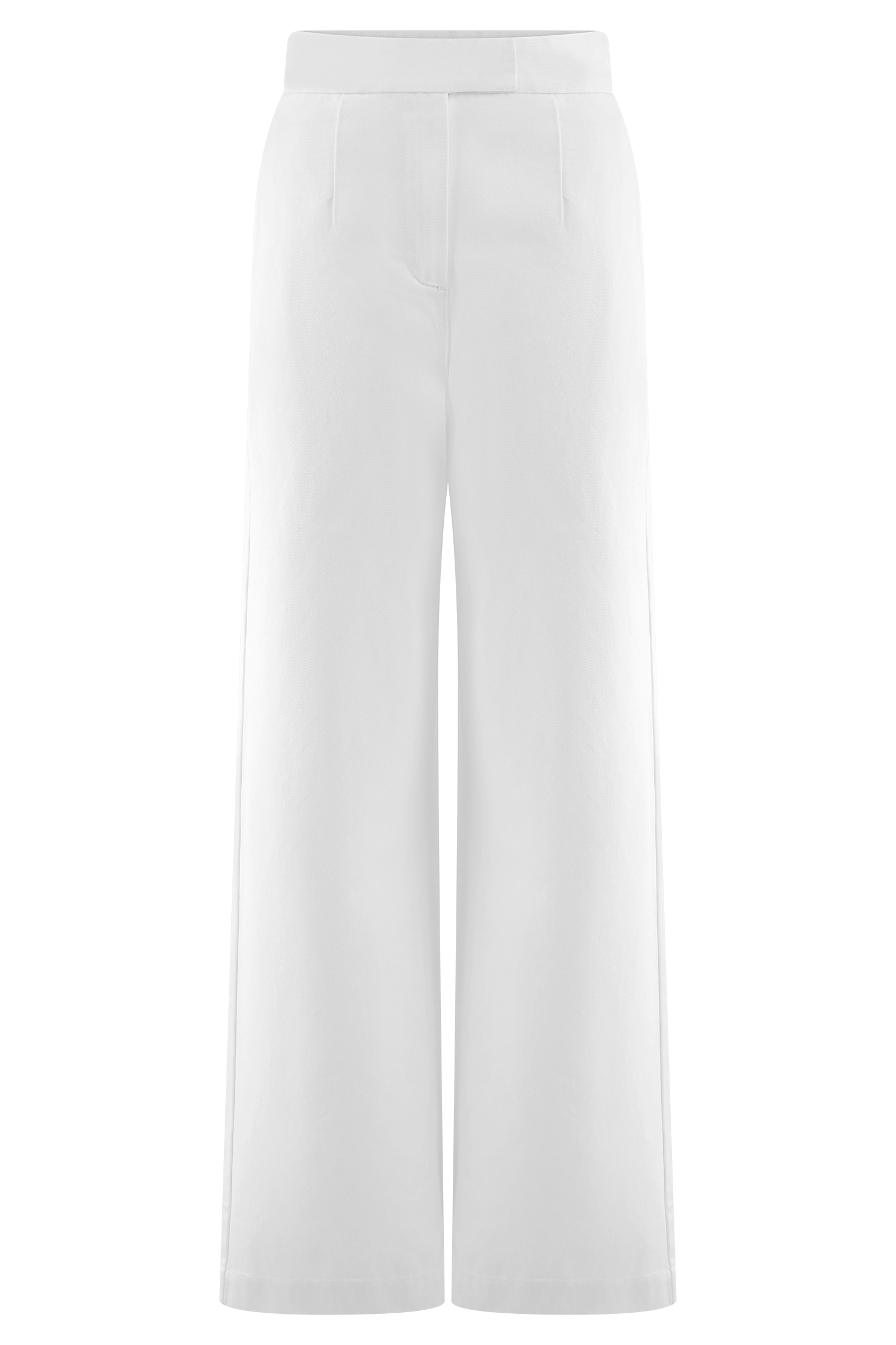 Rayne Wide Leg Denim Jeans - White